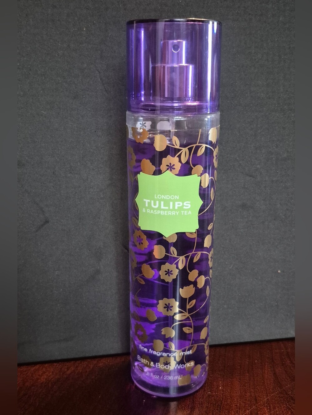 Bath and Body Works LONDON TULIPS & RASPBERRY TEA 8oz Fragrance Mist Spray